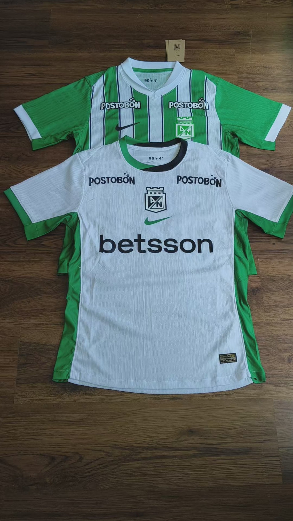 ATLÉTICO NACIONAL LOCAL - VISITANTE 💚